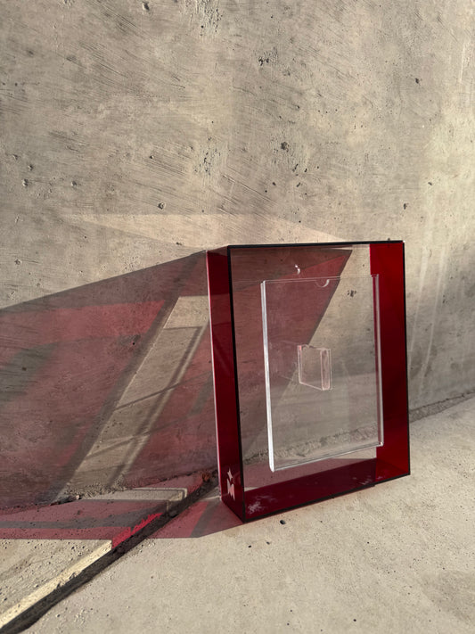 Marco Acrílico Rojo