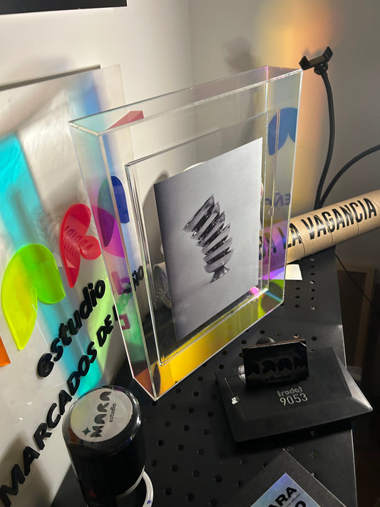 Marco Acrílico Holográfico