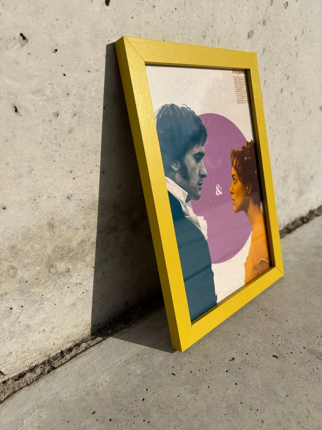 Marco Madera Amarillo