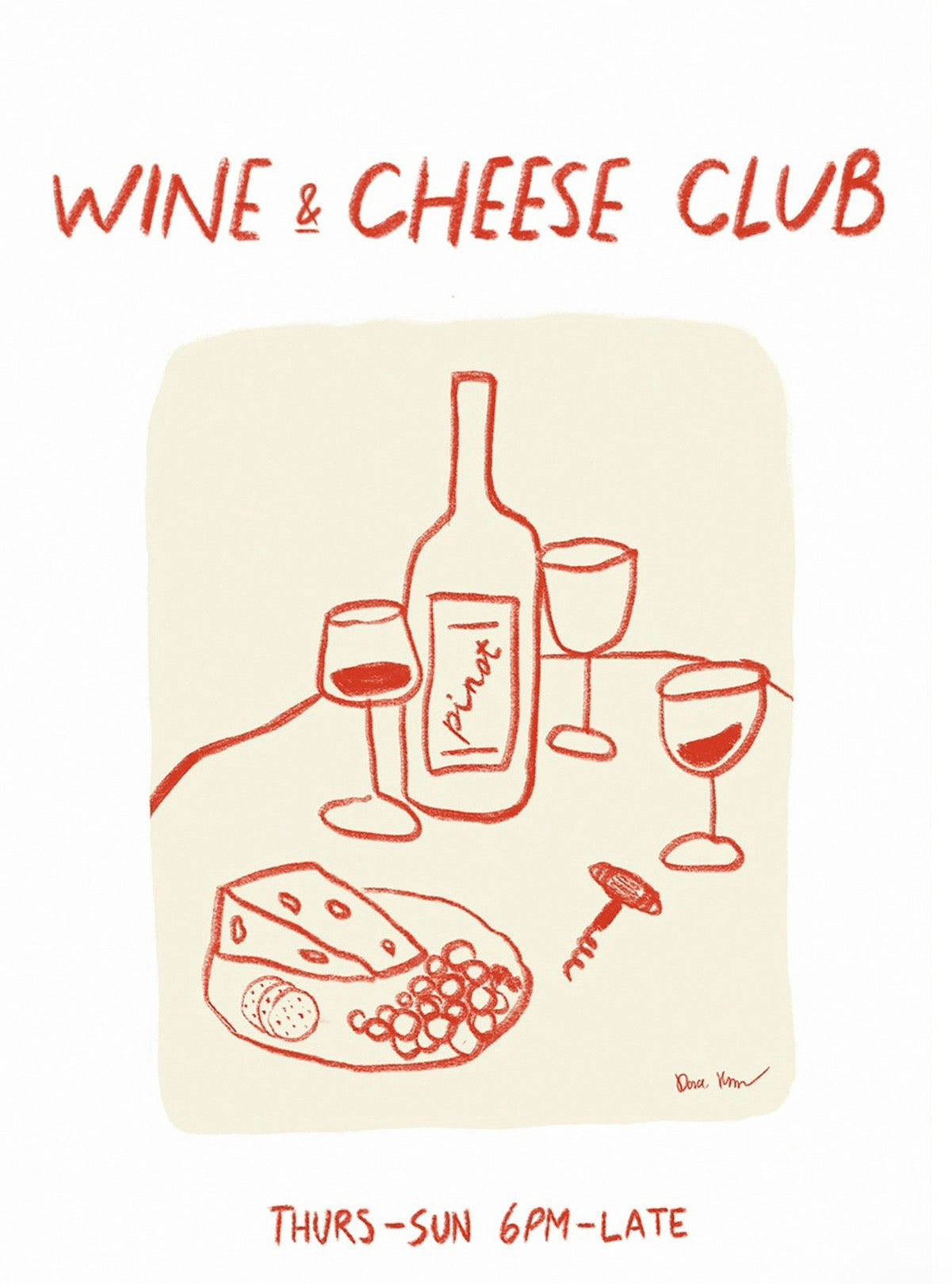 Wine & Cheese Club