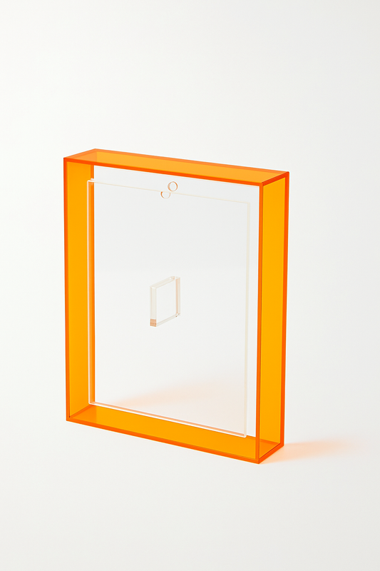 Marco Acrílico Naranja