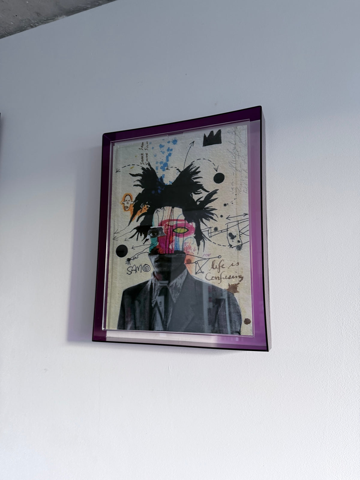 Marco Acrílico Violeta