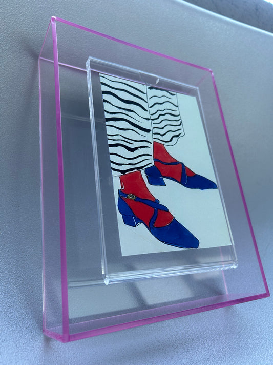 Marco Acrílico Rosado