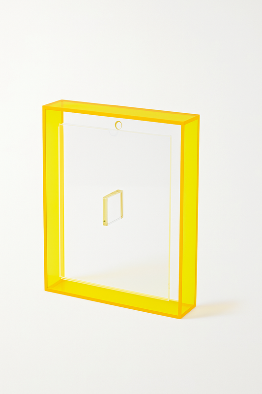 Marco Acrílico Amarillo