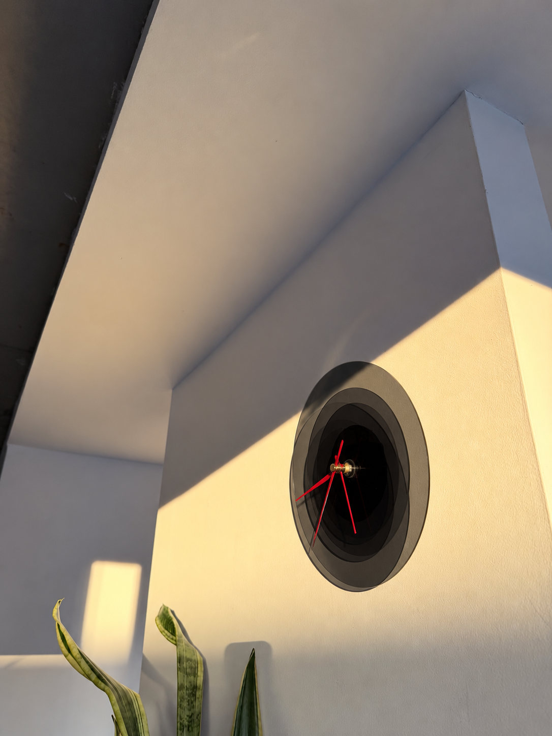 Reloj en acrílico