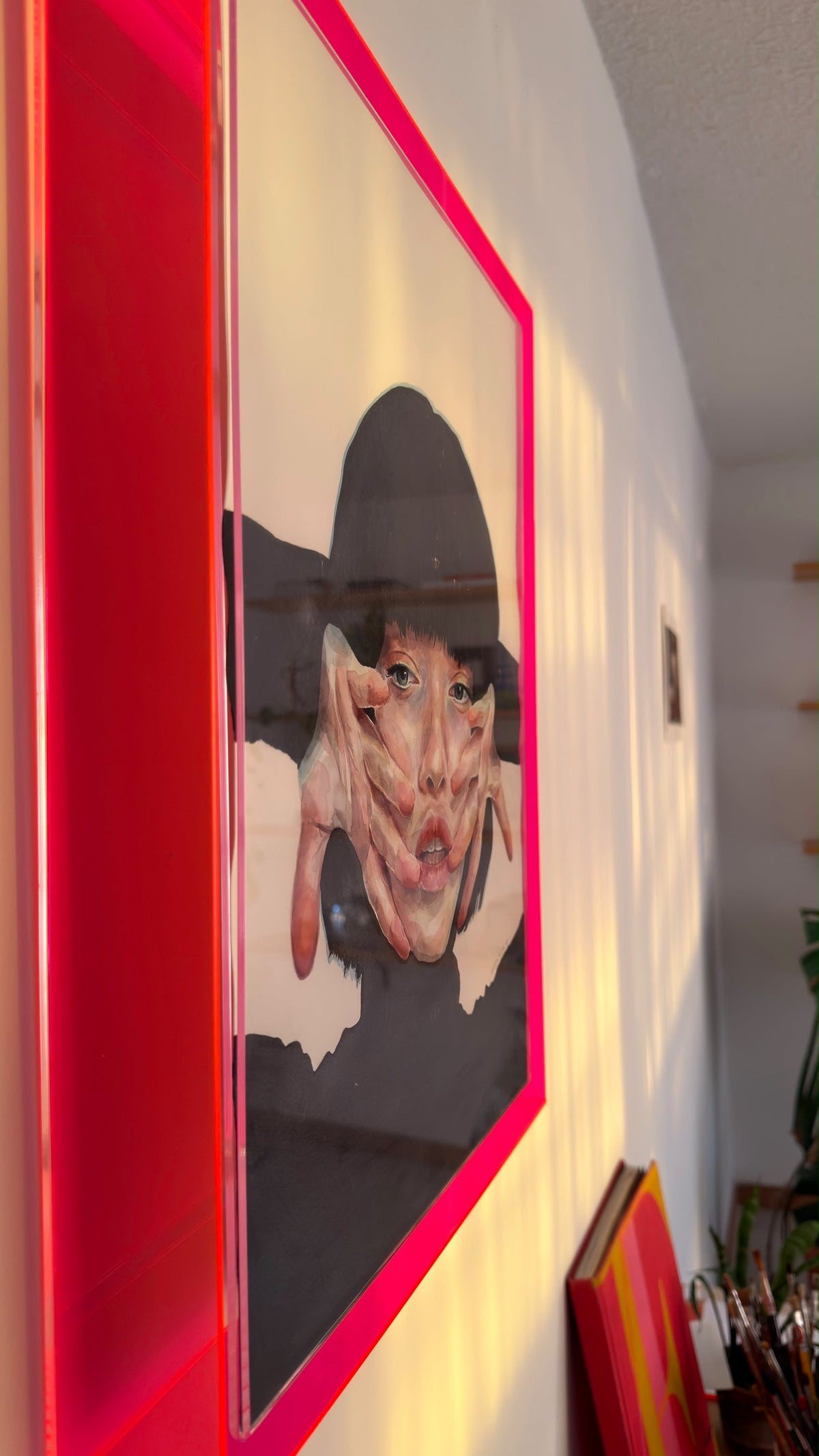 Marco Acrílico Fucsia