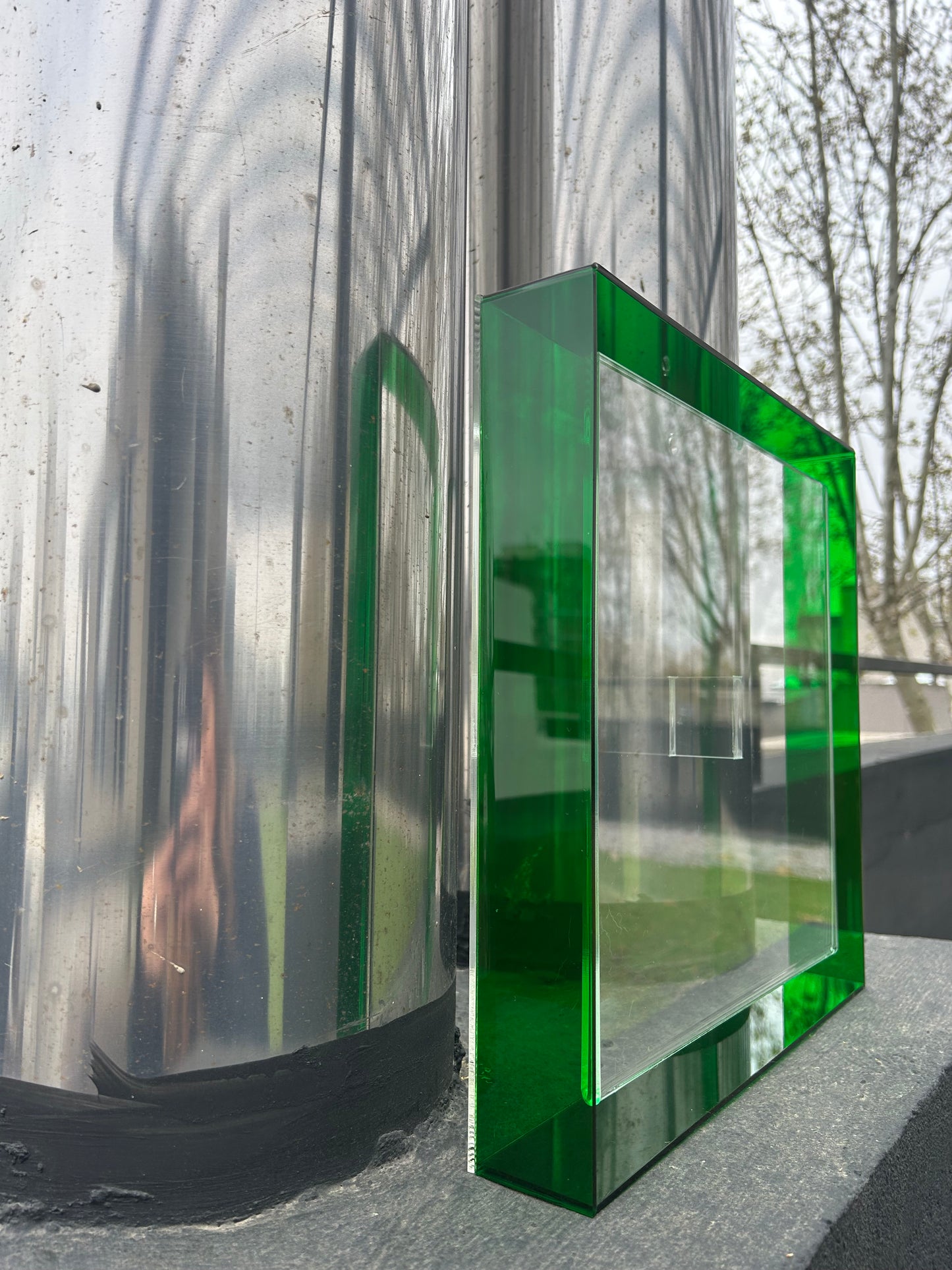 Marco Acrílico Verde