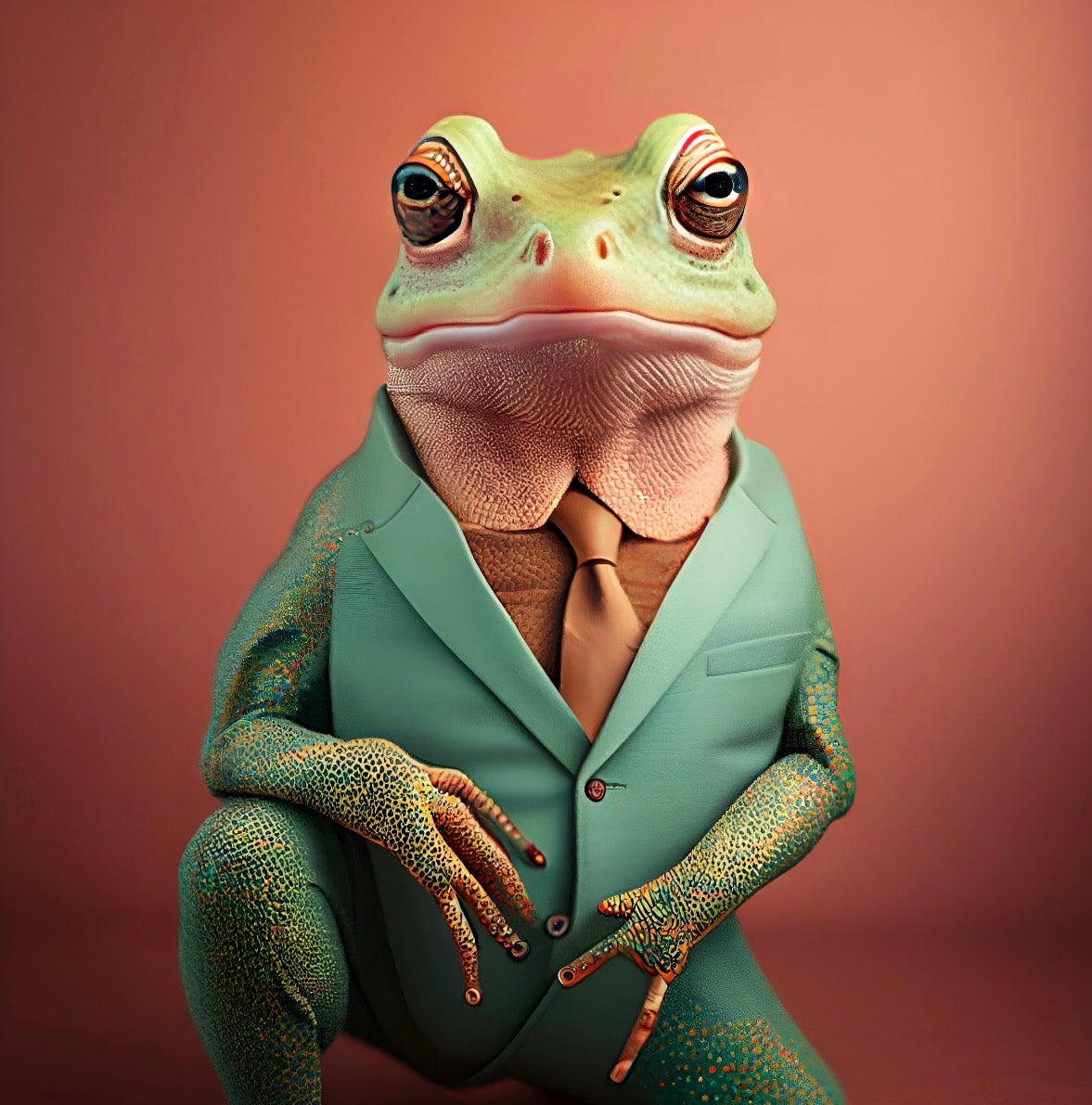 Elegant frog