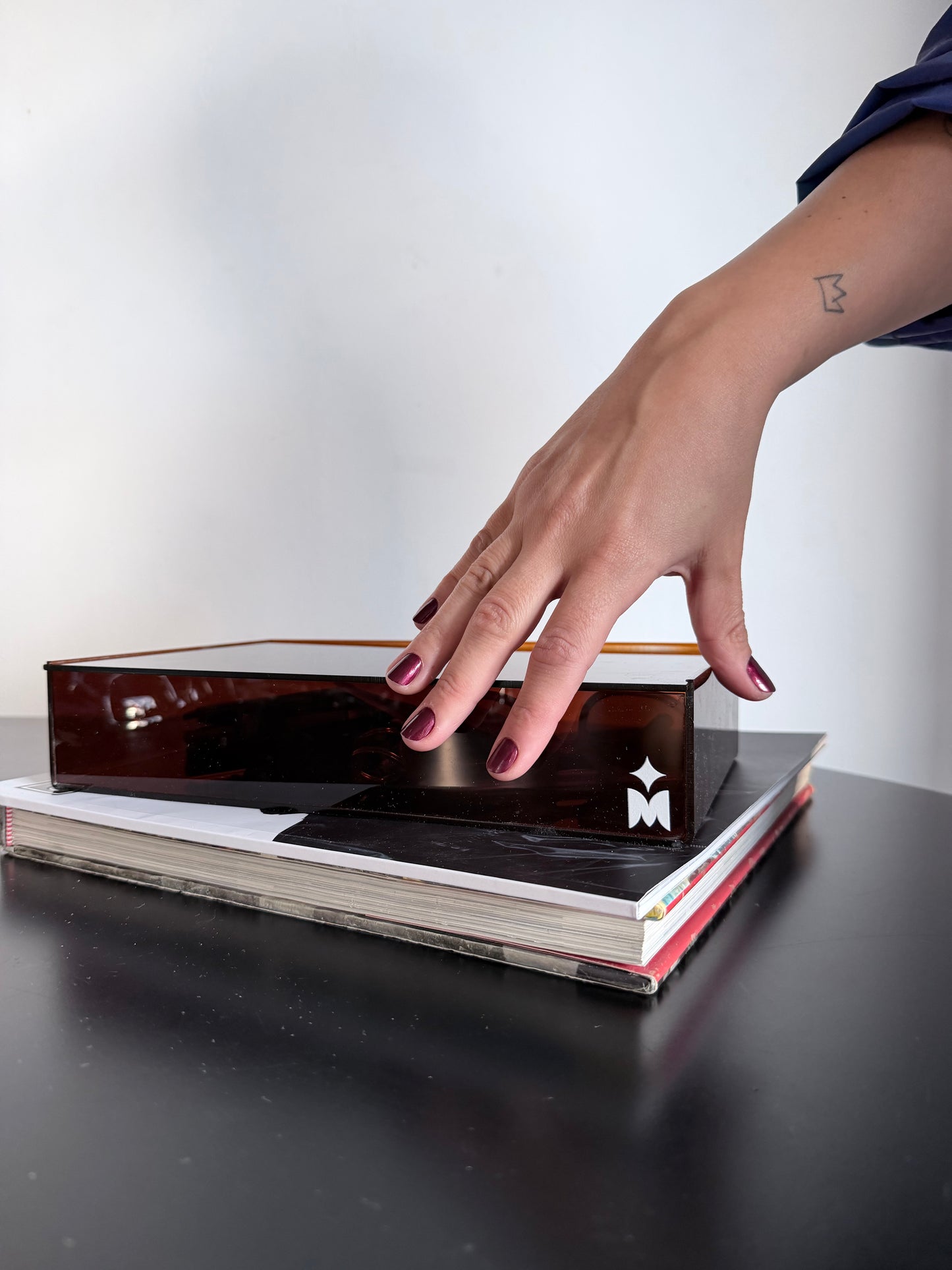Caja acrílico