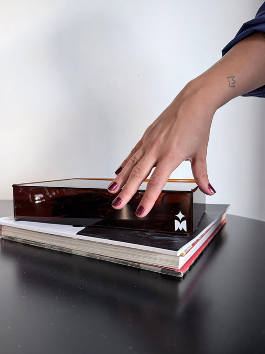Caja acrílico