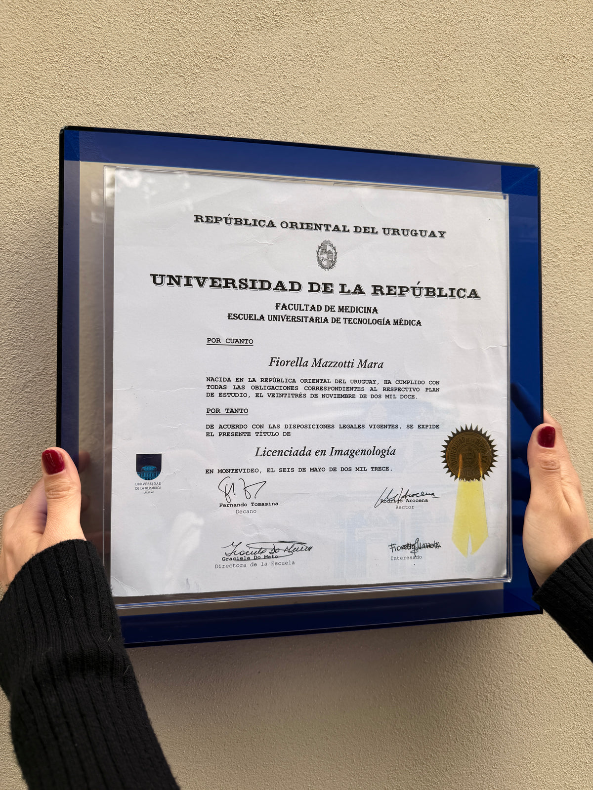 Marco Diploma Acrílico