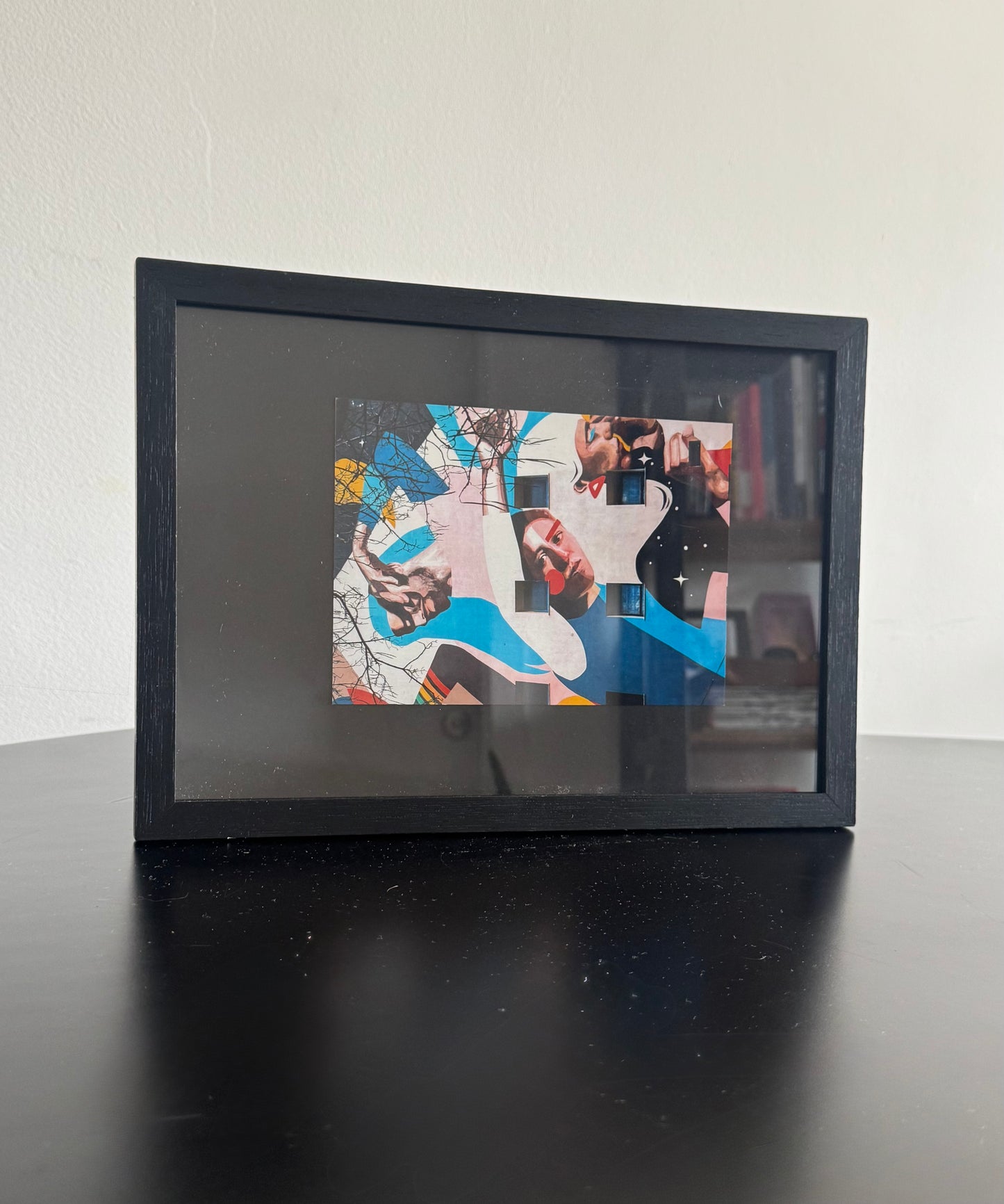 Marco madera + PPT negro