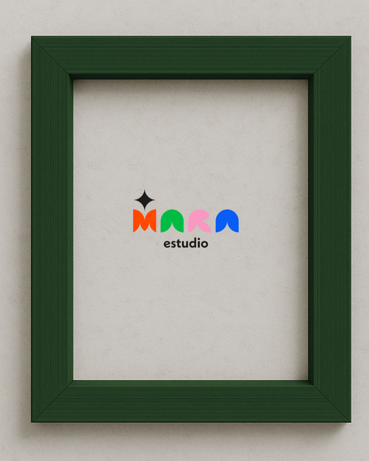 Marco Madera Verde
