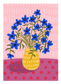 Blue floral