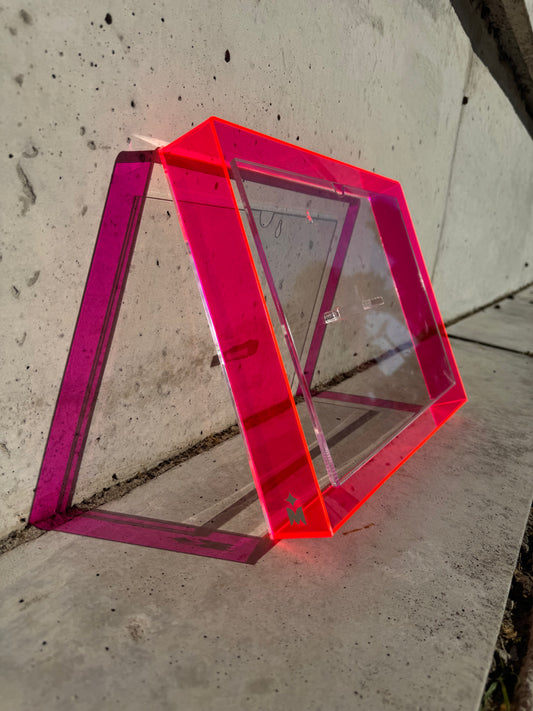Marco Acrílico Fucsia