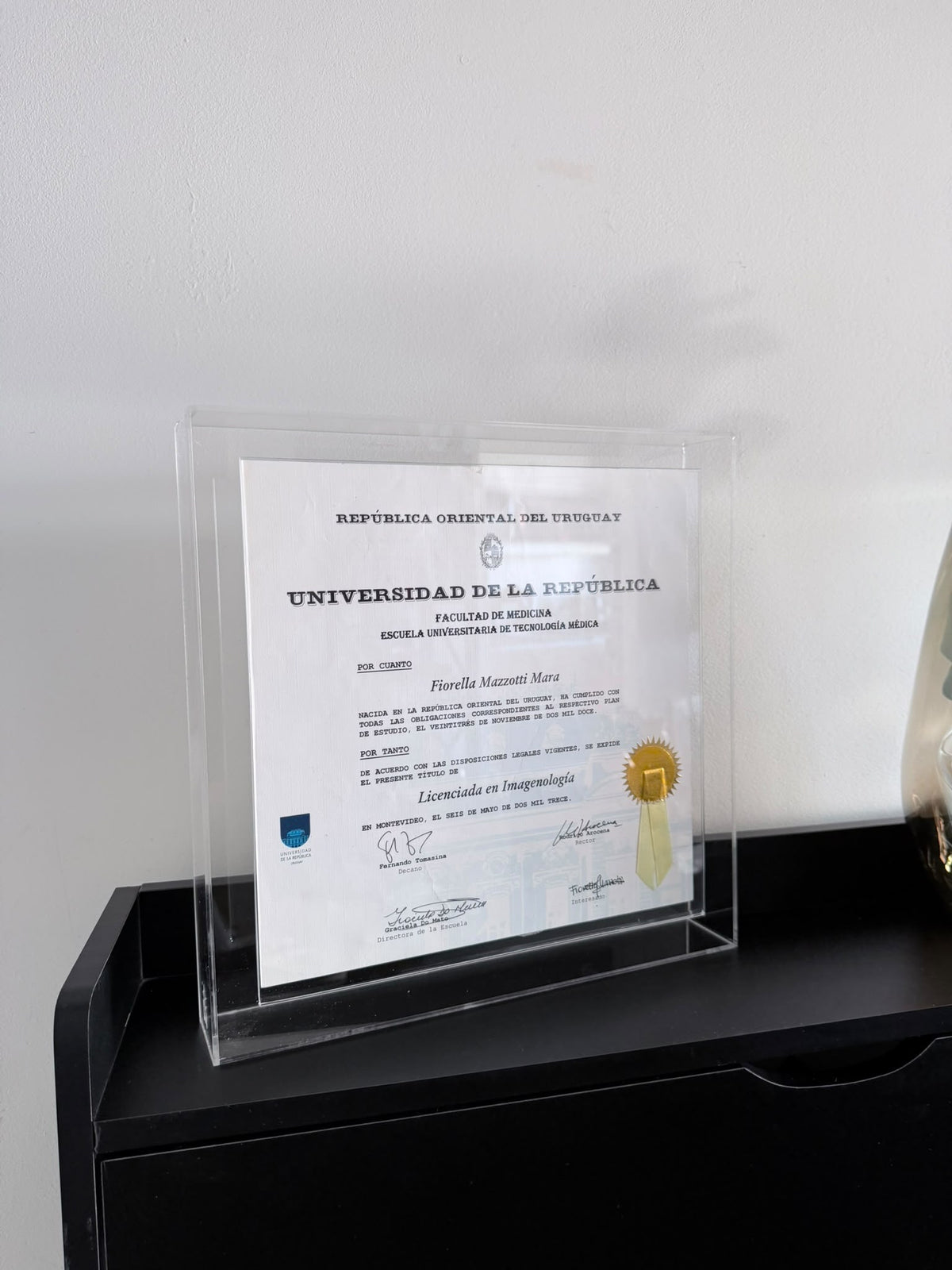Marco Diploma Acrílico